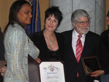 Jennifer Lee Pryor receives NAACP Image Award for producing Richard Pryor documentary