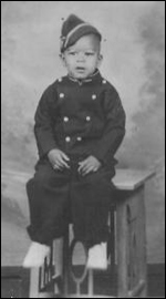 Richard as a young boy