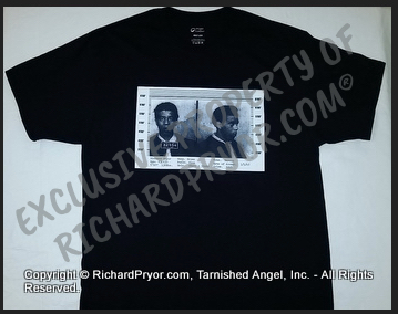 Official Estate of Richard Pryor 1963 Mugshot T-Shirt