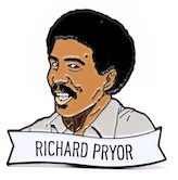 Richard Pryor® Enamel Pin Collectible
